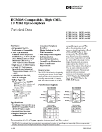 Datasheet HCNW2601 manufacturer Agilent